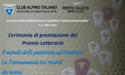 Cerimonia di premiazione del Premio Letterario | 8 giugno 2023